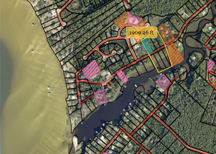 Three Large Waterfront Lots for Sale in Garcon Point